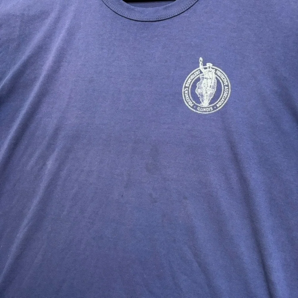 Russell Athletic T-Shirt Mens XL Navy Blue Vintage 70s Single Stitch PBPA